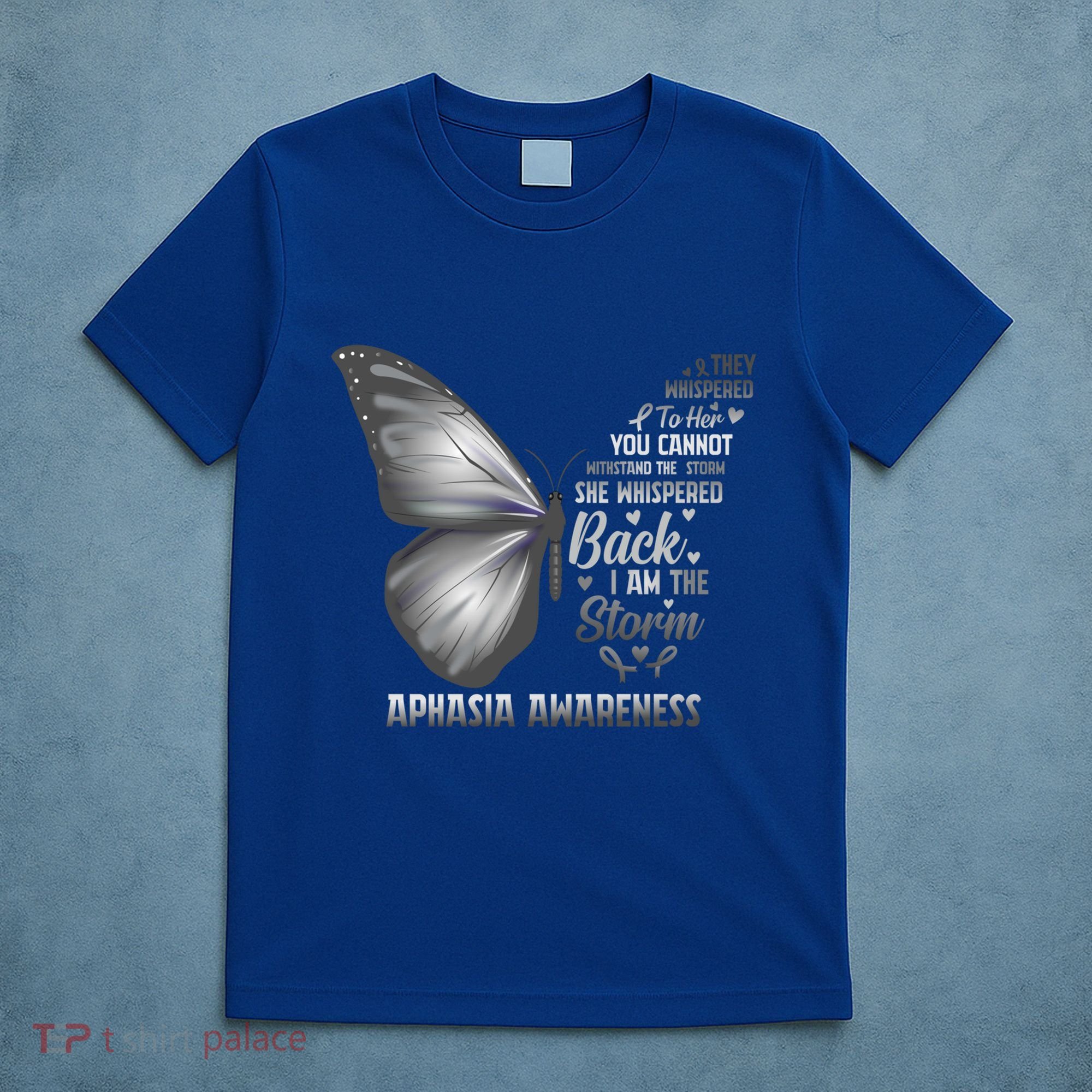 Aphasia Support Awareness Print Gift T-Shirt