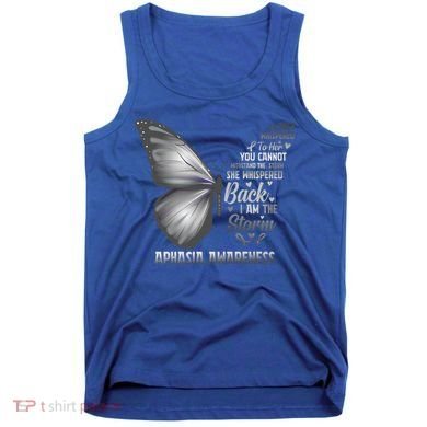 Aphasia Support Awareness Print Gift Tank Top