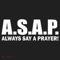 ASAP Always Say A Prayer Golf Towel thumb 3