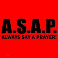 ASAP Always Say A Prayer Santa Hat thumb 1