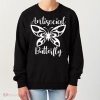 Anti Social Butterfly Women's Sweatshirt thumb 0
