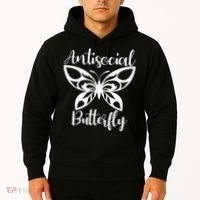 Anti Social Butterfly Hoodie thumb 2