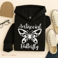 Anti Social Butterfly Hoodie thumb 4