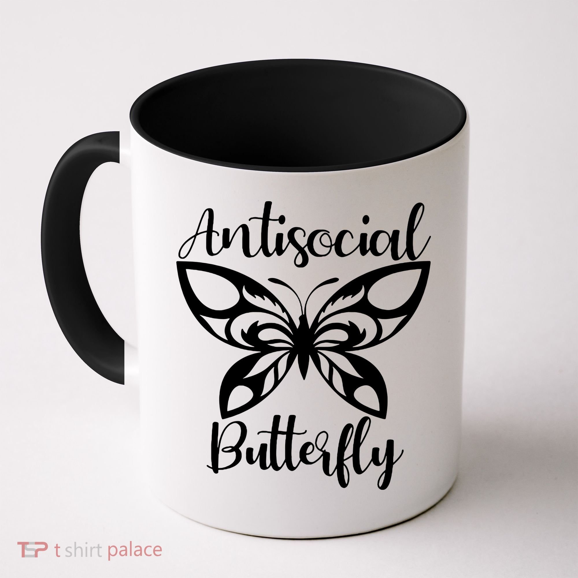 Anti Social Butterfly Coffee Mug