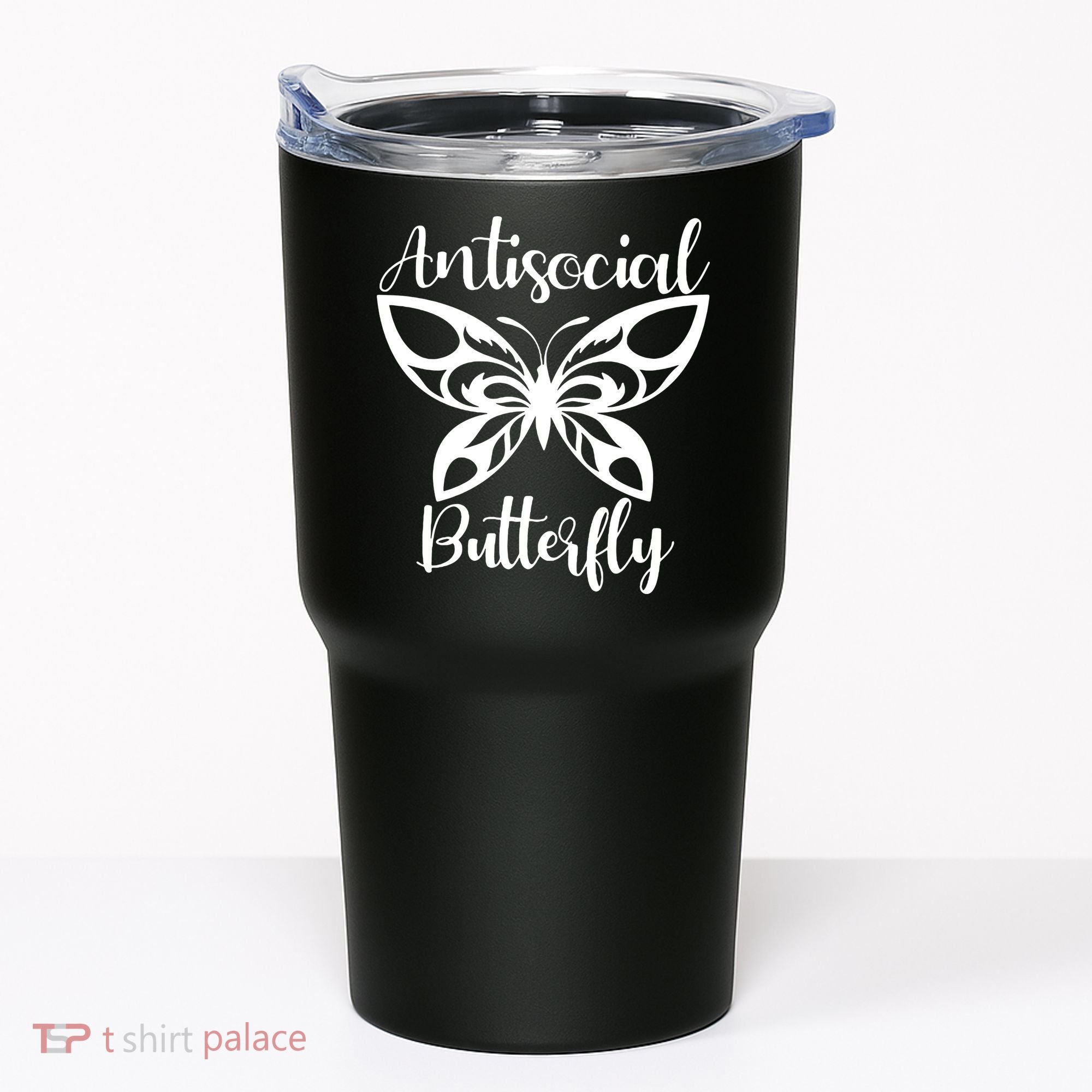 Anti Social Butterfly Tumbler