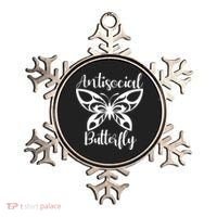 Anti Social Butterfly Ornament thumb 0