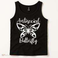 Anti Social Butterfly Tank Top thumb 2