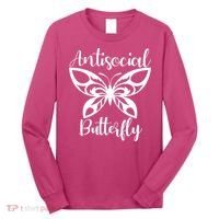 Anti Social Butterfly Long Sleeve Shirt thumb 0
