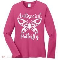 Anti Social Butterfly Women's Long Sleeve Shirt thumb 0