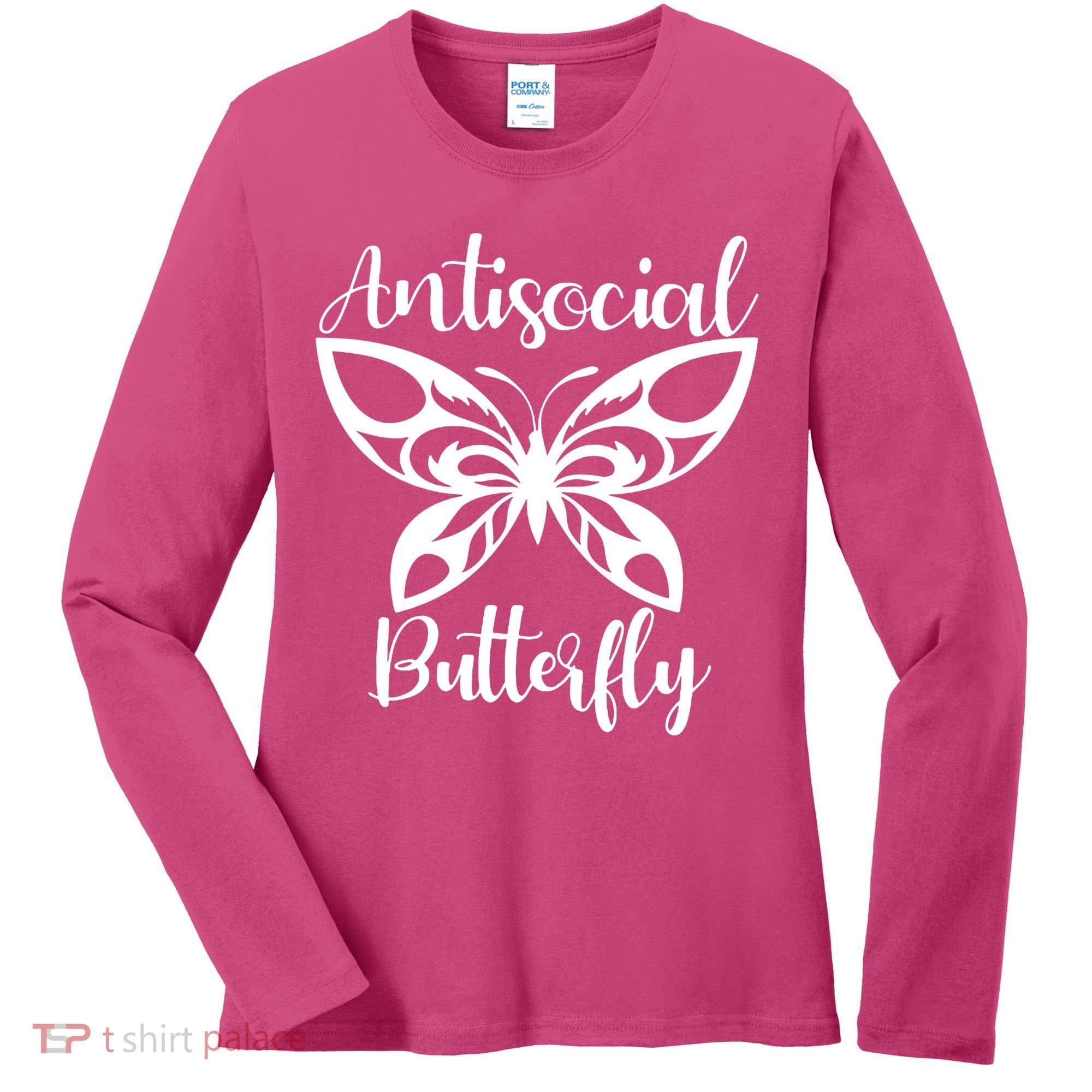 Anti Social Butterfly Women's Long Sleeve Shirt