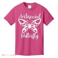 Anti Social Butterfly Kids T-Shirt thumb 0