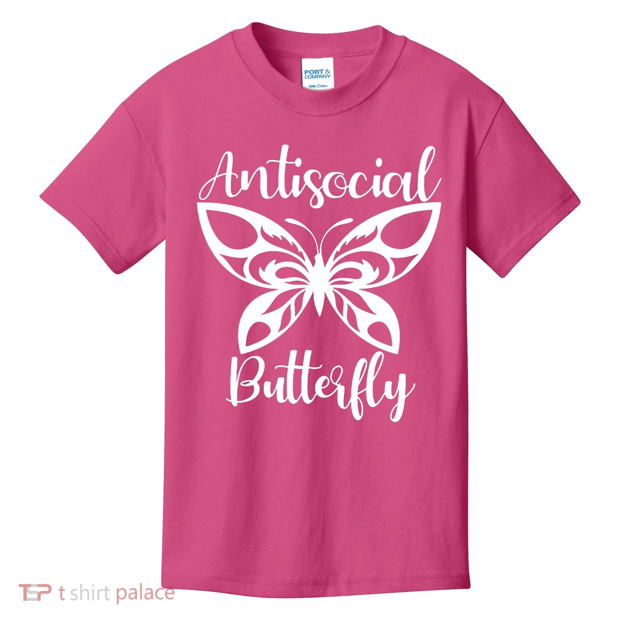 Anti Social Butterfly Kids T-Shirt