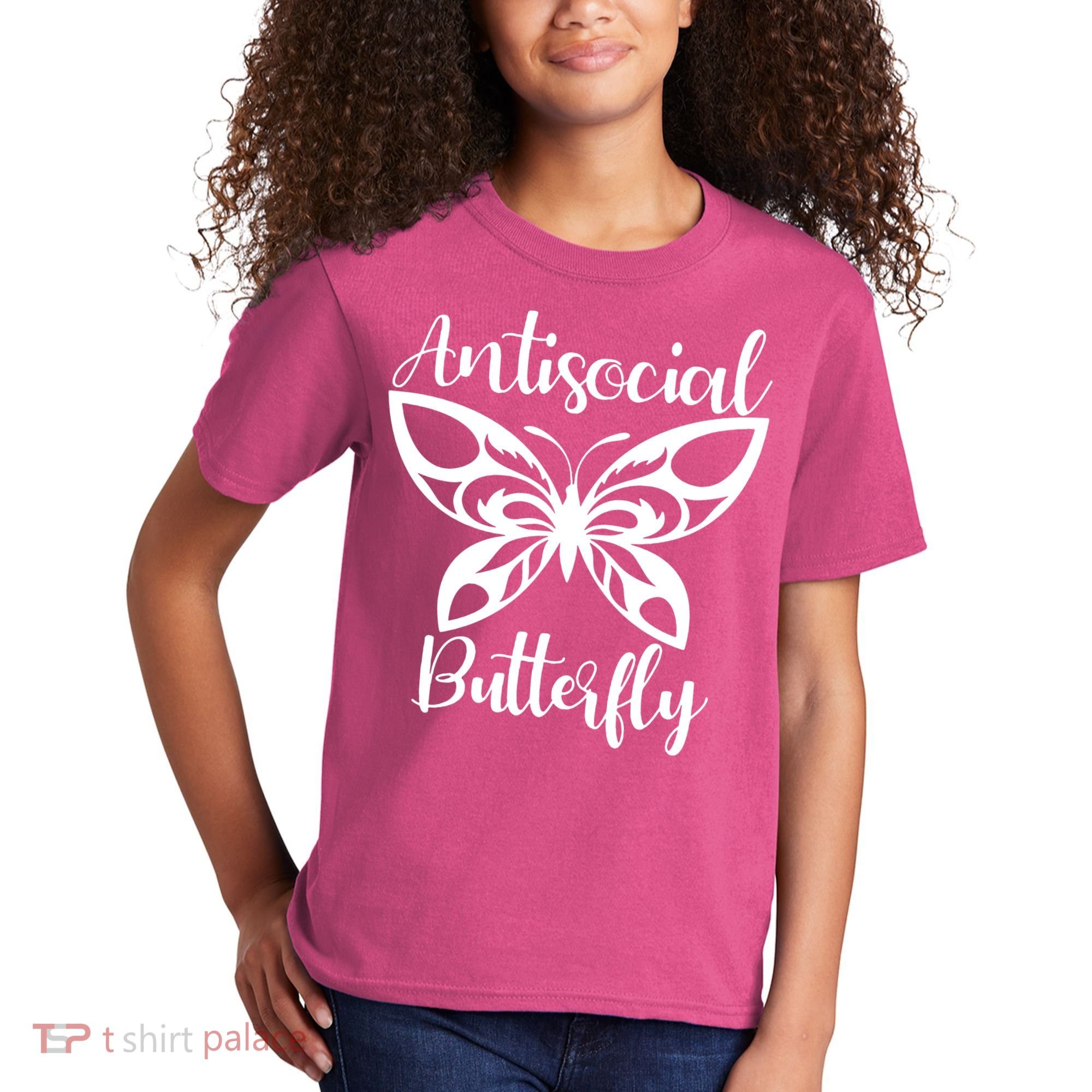 Anti Social Butterfly Kids T-Shirt