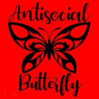 Anti Social Butterfly Santa Hat thumb 1