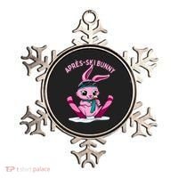 Apres Ski Bunny Ing Wine Funny Skiing Pink Rabbit Party Funny Gift Ornament thumb 0