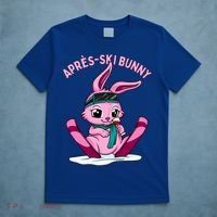 Apres Ski Bunny Ing Wine Funny Skiing Pink Rabbit Party Funny Gift T-Shirt thumb 5
