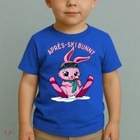 Apres Ski Bunny Ing Wine Funny Skiing Pink Rabbit Party Funny Gift Toddler T-Shirt thumb 2