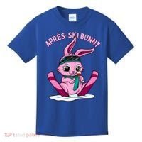 Apres Ski Bunny Ing Wine Funny Skiing Pink Rabbit Party Funny Gift Kids T-Shirt thumb 0