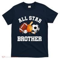 All Star Brother Brother Of The Birthday Boy Sports T-Shirt thumb 0
