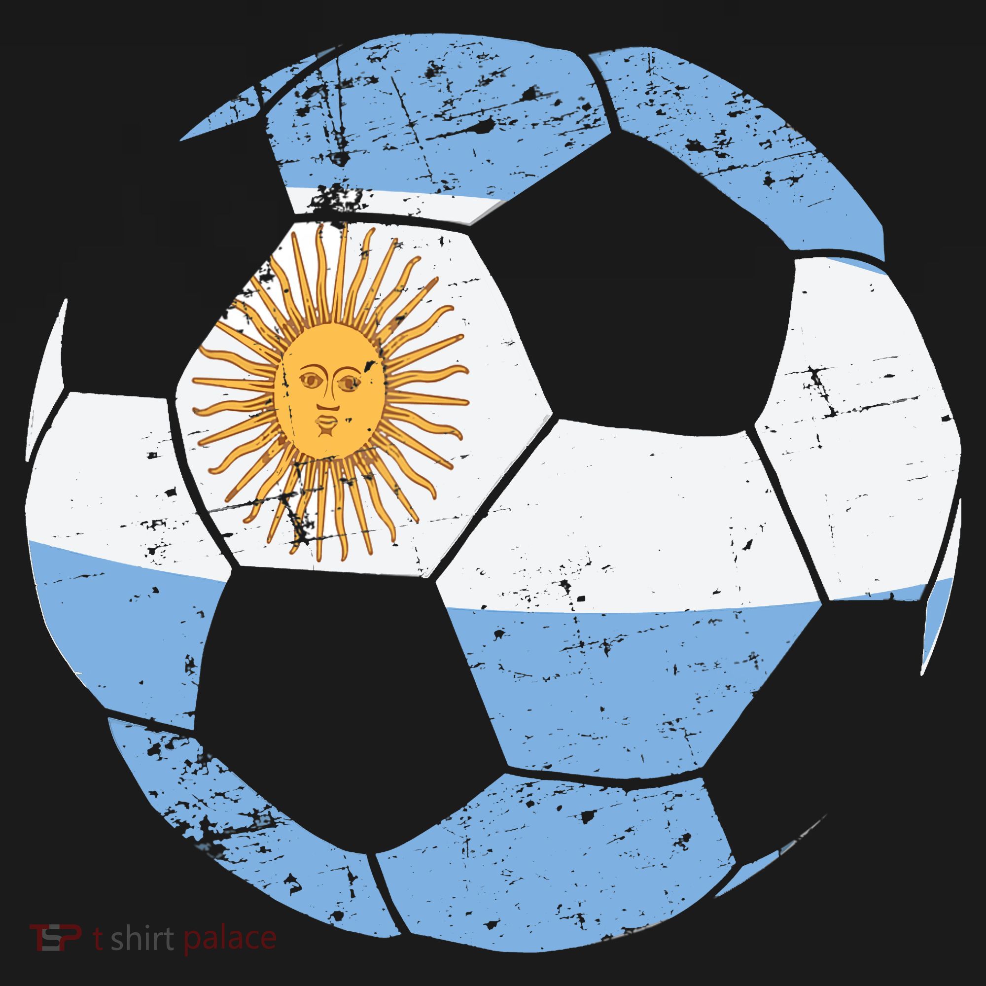 Argentina Soccer Ball Flag Jersey Argentinian Football Hoodie