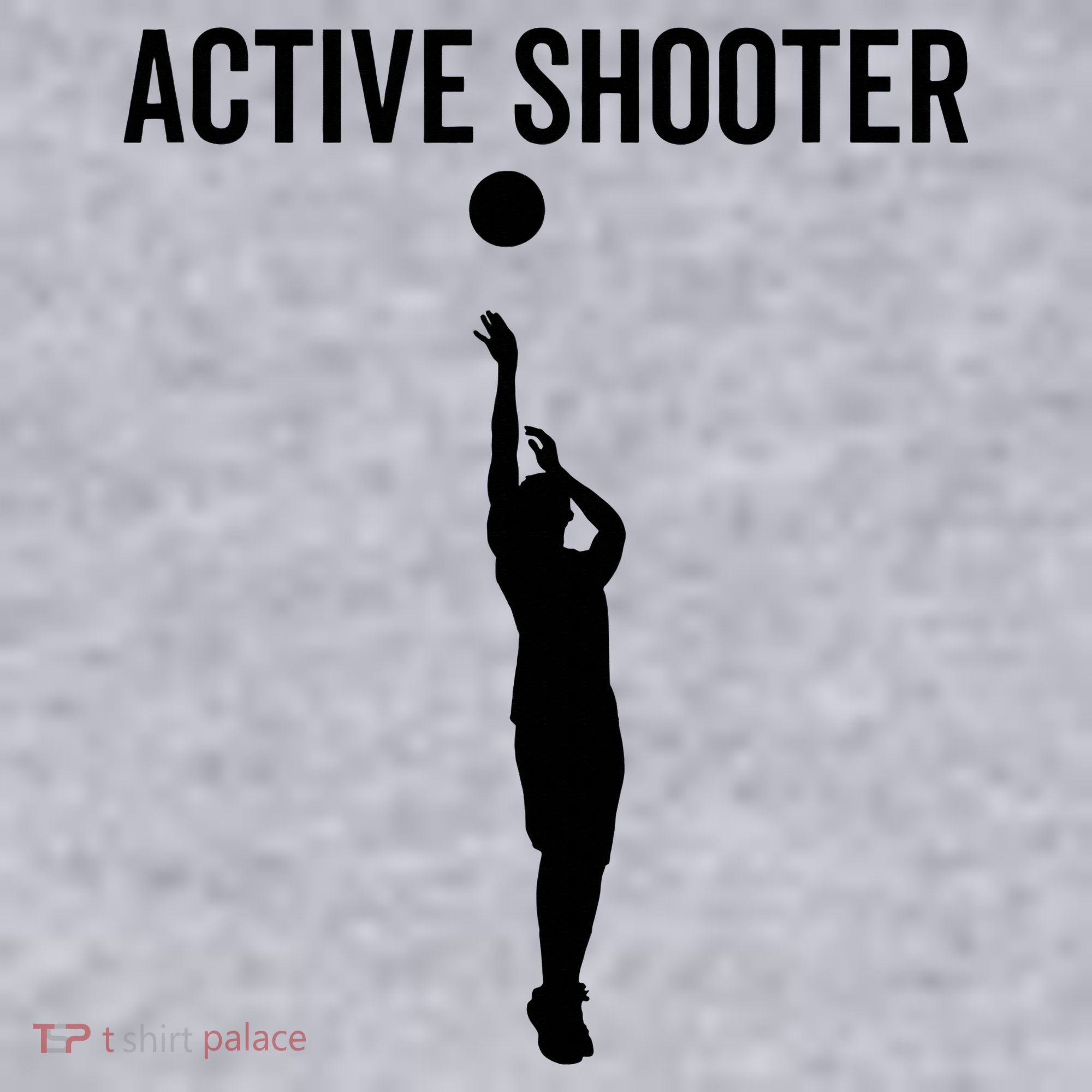 Active Shooter Basketball Funny Sport Lover Humor Women's Sweatshirt