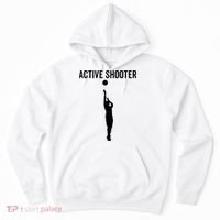 Active Shooter Basketball Funny Sport Lover Humor Hoodie thumb 0