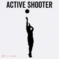 Active Shooter Basketball Funny Sport Lover Humor Women's Hoodie thumb 2