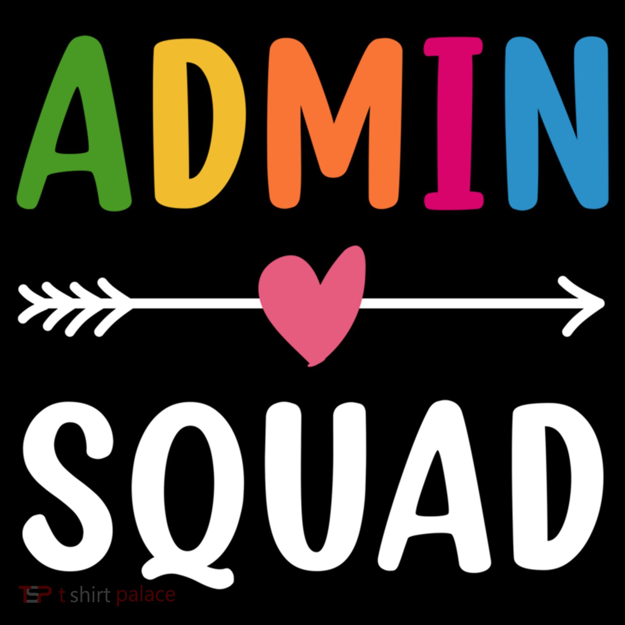 Admin Squad Back To School Funny Gift Teacher Gift Pajama Set
