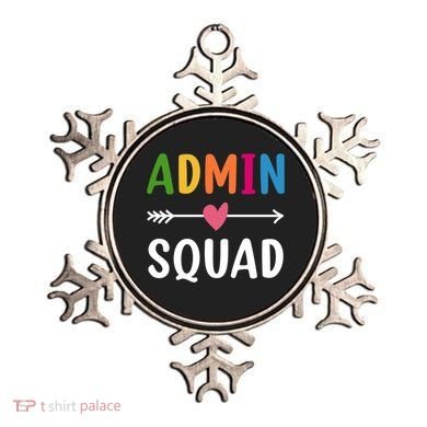 Admin Squad Back To School Funny Gift Teacher Gift Ornament