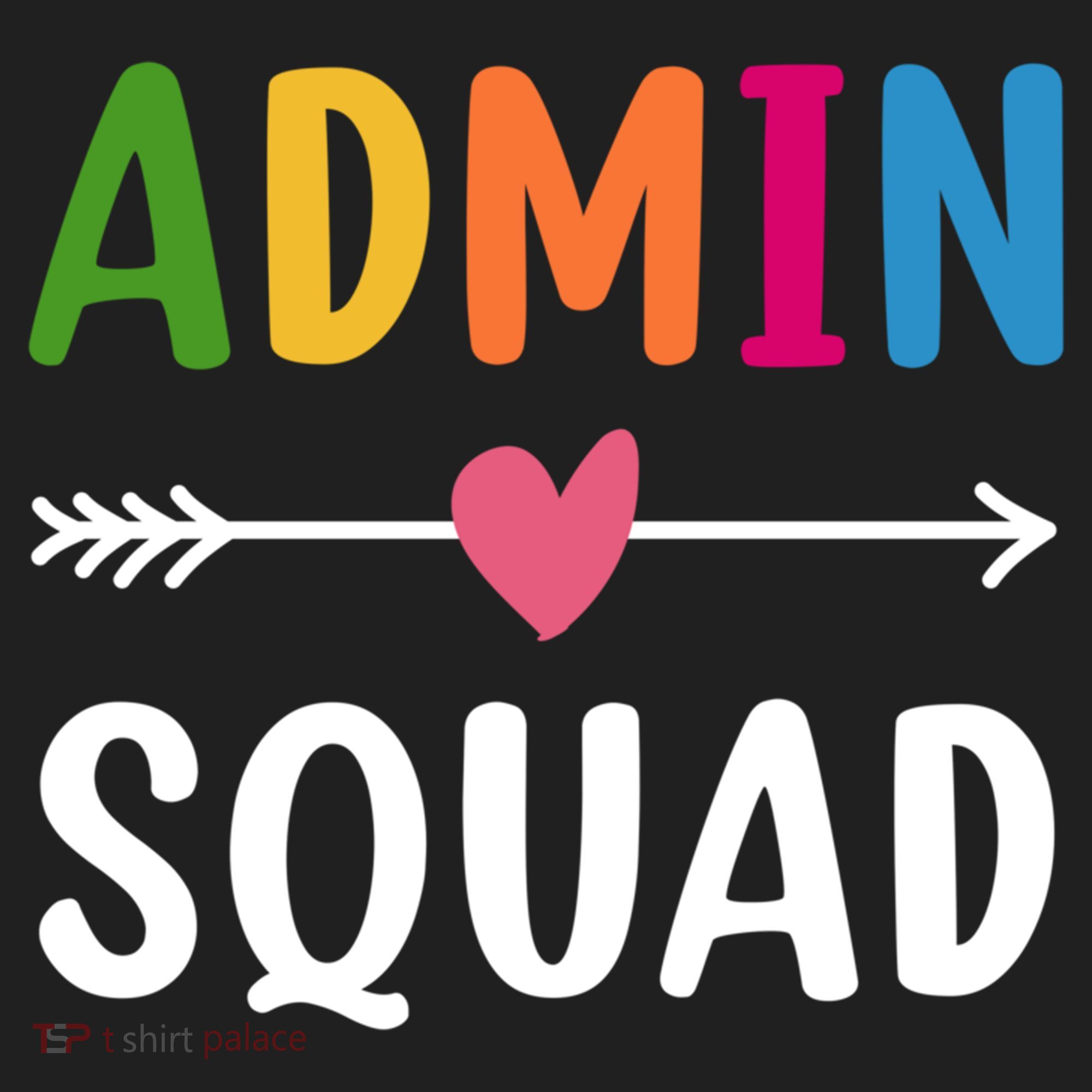 Admin Squad Back To School Funny Gift Teacher Gift Hat