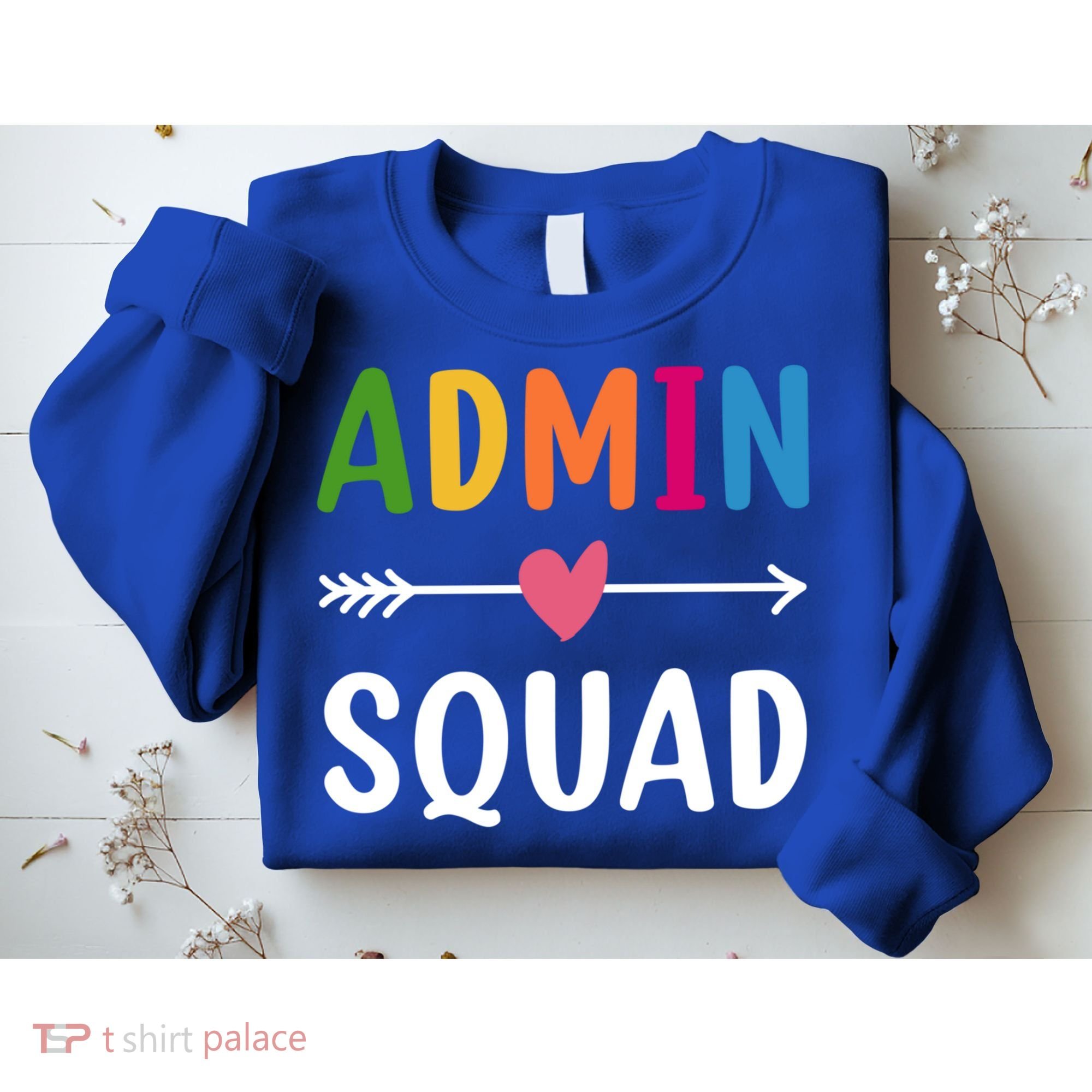 Admin Squad Back To School Funny Gift Teacher Gift Sweatshirt