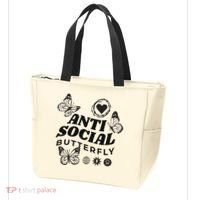 Anti Social Butterfly Retro Tote Bag thumb 3
