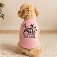 Anti Social Butterfly Retro Doggie Tank thumb 2
