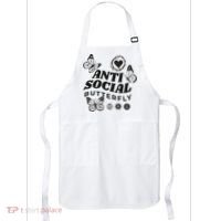 Anti Social Butterfly Retro Apron thumb 0