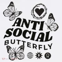 Anti Social Butterfly Retro Women's Tank Top thumb 5