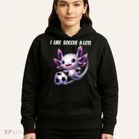Axolotl Soccer Birthday Soccer Player Hoodie thumb 5