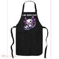 Axolotl Soccer Birthday Soccer Player Apron thumb 0