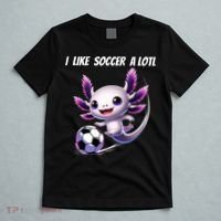 Axolotl Soccer Birthday Soccer Player T-Shirt thumb 5