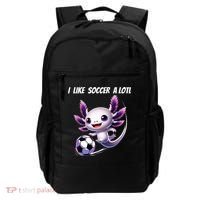 Axolotl Soccer Birthday Soccer Player Backpack thumb 0