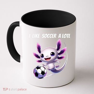 Axolotl Soccer Birthday Soccer Player Coffee Mug