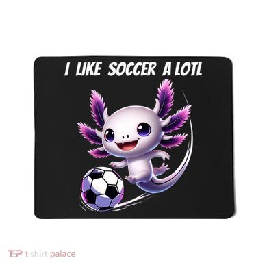 Axolotl Soccer Birthday Soccer Player Mousepad