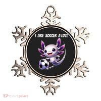 Axolotl Soccer Birthday Soccer Player Ornament thumb 0