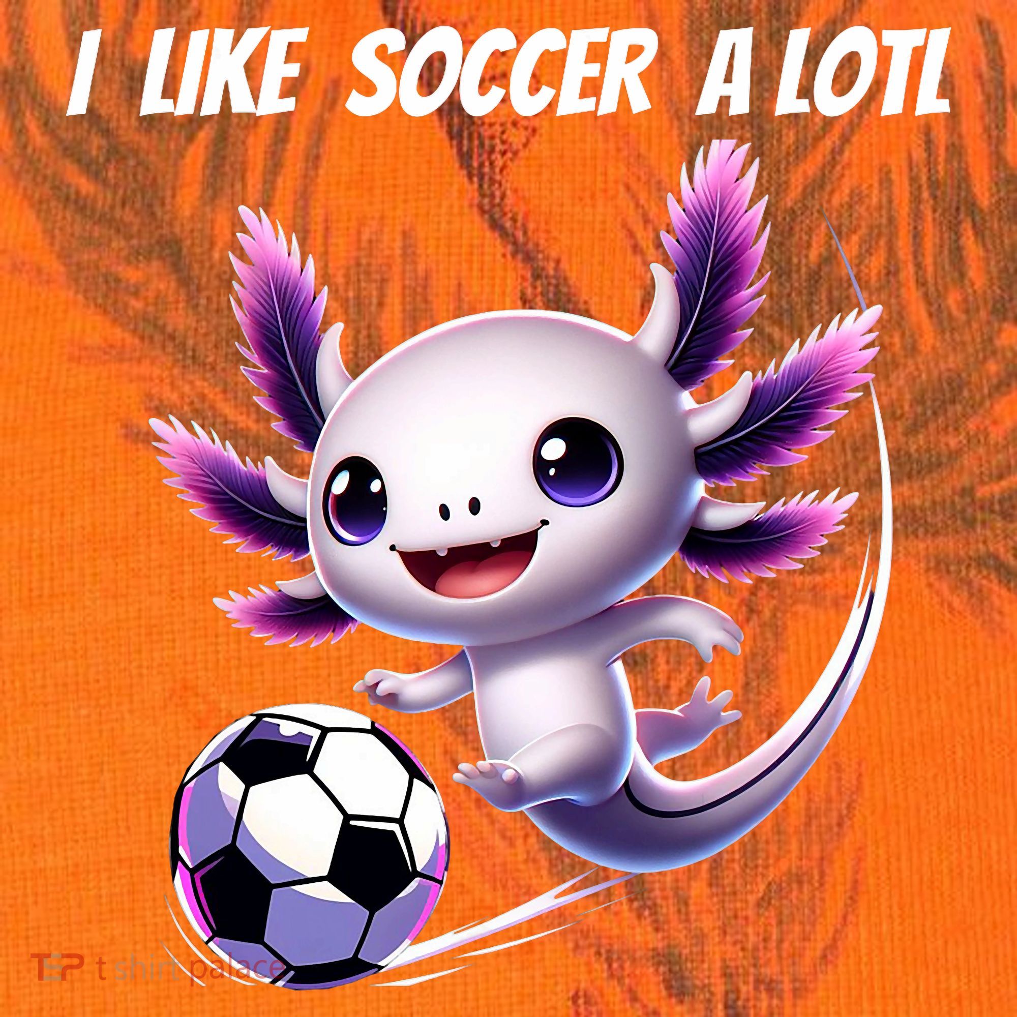 Axolotl Soccer Birthday Soccer Player Kati Licensed 12" Camo Cuffed Beanie