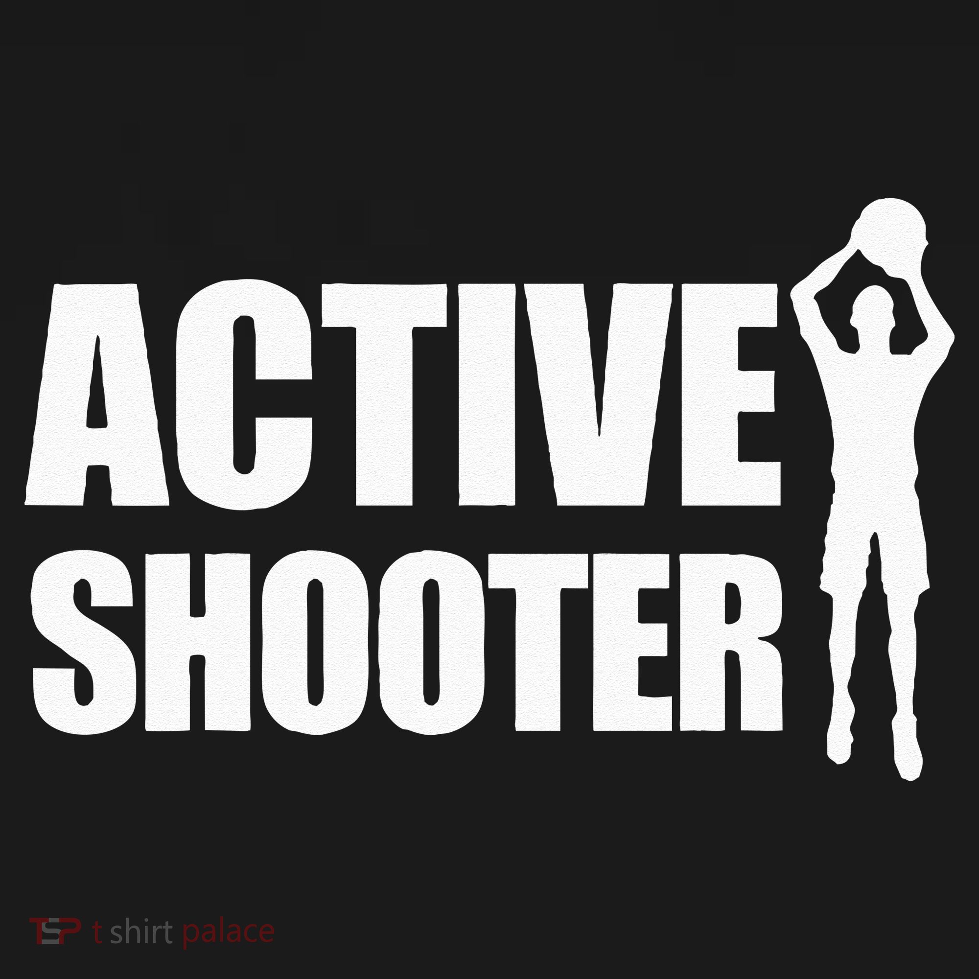 Active Shooter Basketball Player Basketball Active Shooter USA-Made Doggie Bandana