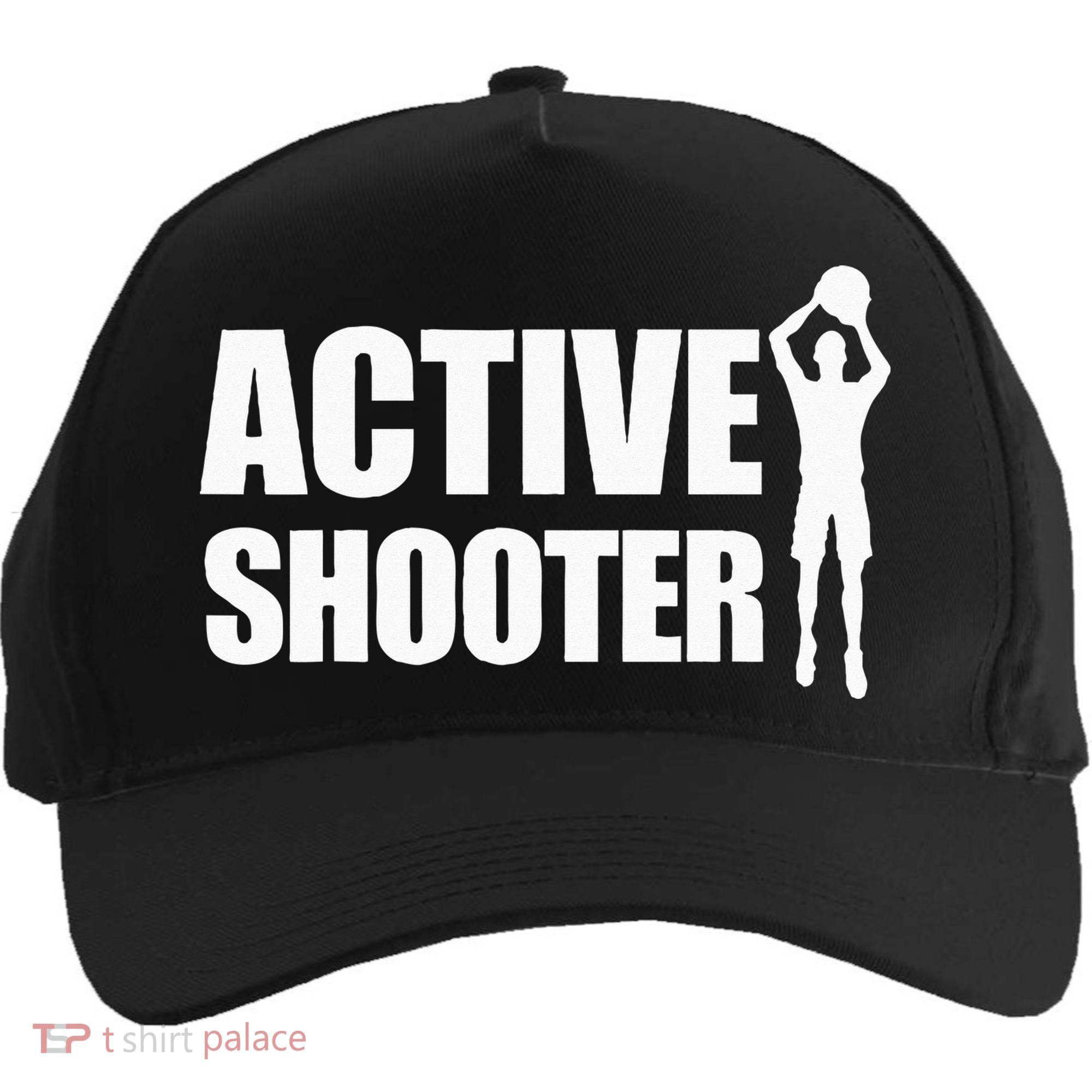 Active Shooter Basketball Player Basketball Active Shooter Five-Panel Snapback Cap