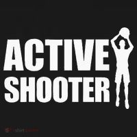 Active Shooter Basketball Player Basketball Active Shooter Long Sleeve Shirt thumb 2