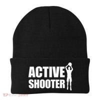 Active Shooter Basketball Player Basketball Active Shooter Beanie thumb 0