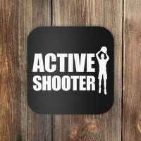 Active Shooter Basketball Player Basketball Active Shooter Coaster thumb 0