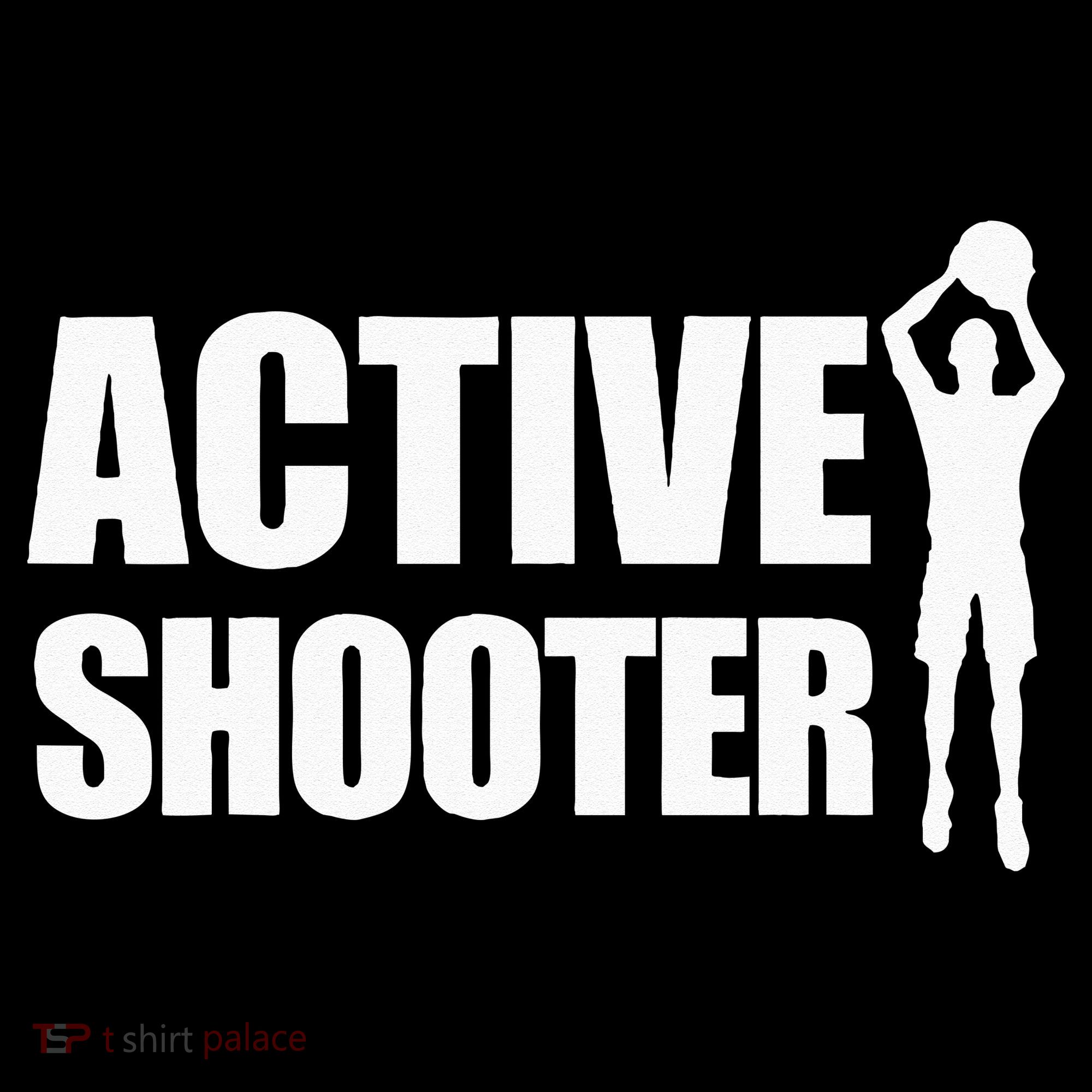 Active Shooter Basketball Player Basketball Active Shooter Baby Long Sleeve Bodysuit