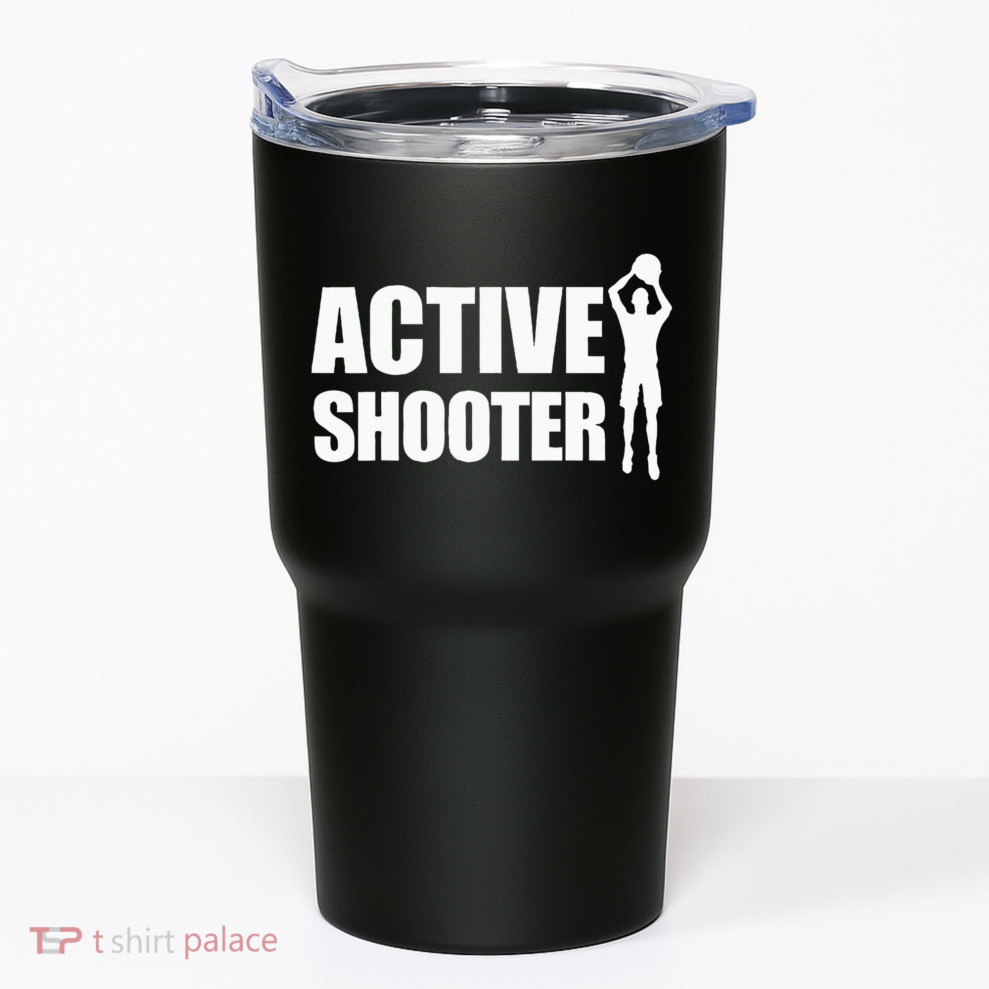 Active Shooter Basketball Player Basketball Active Shooter Tumbler